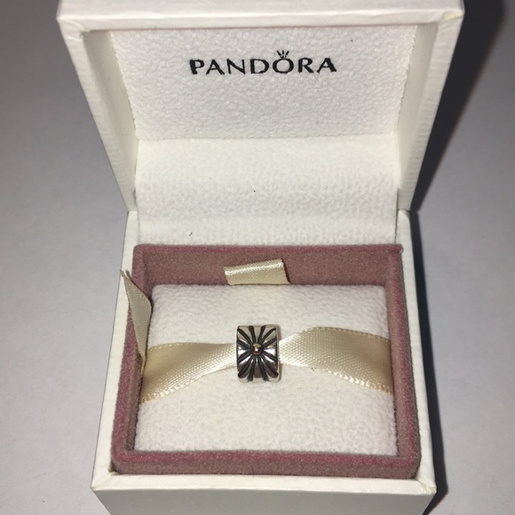 Pandora Jewelry - Excellent Vintage Gold and Sterling Pandora Clip